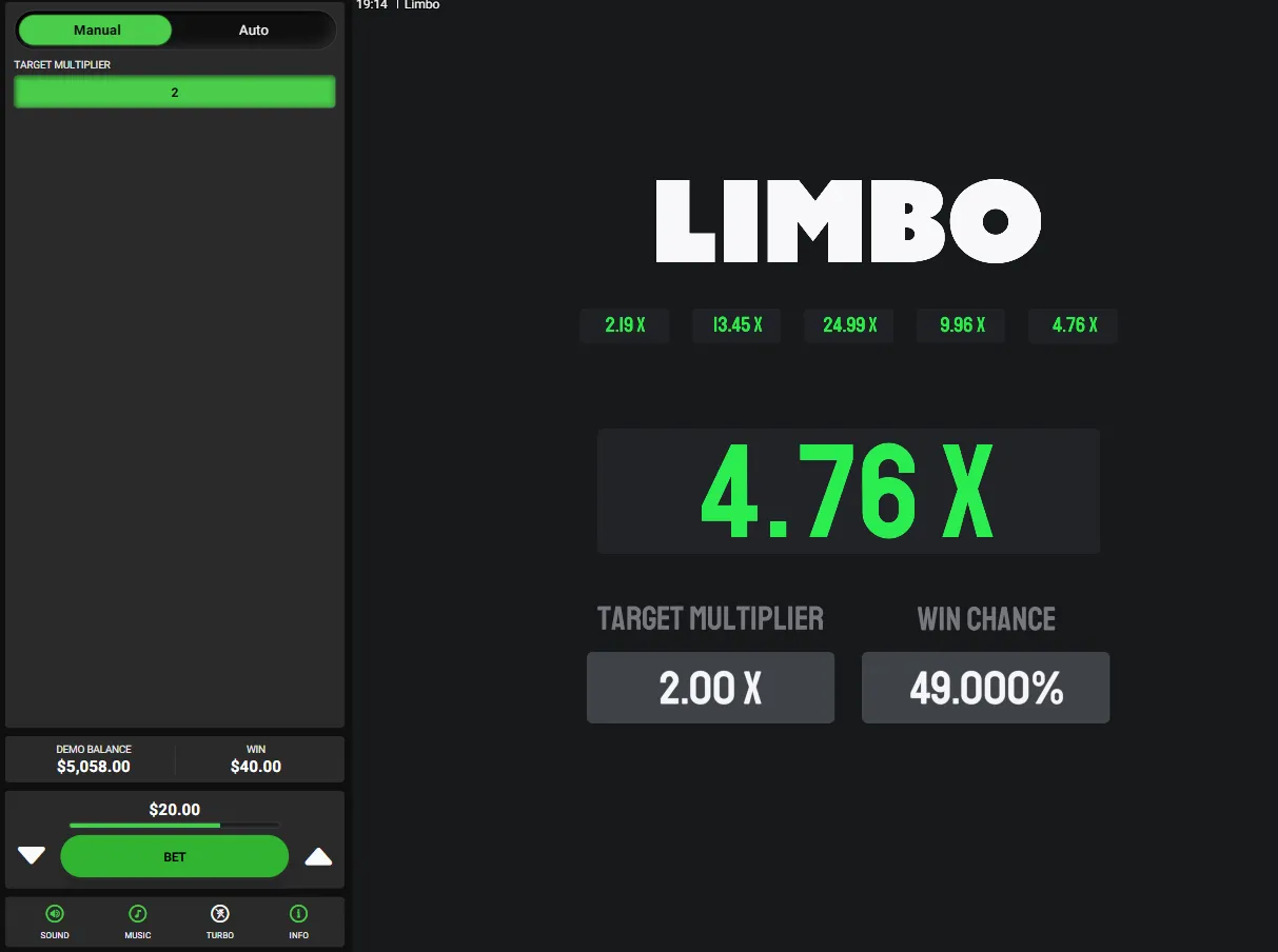 Limbo demo